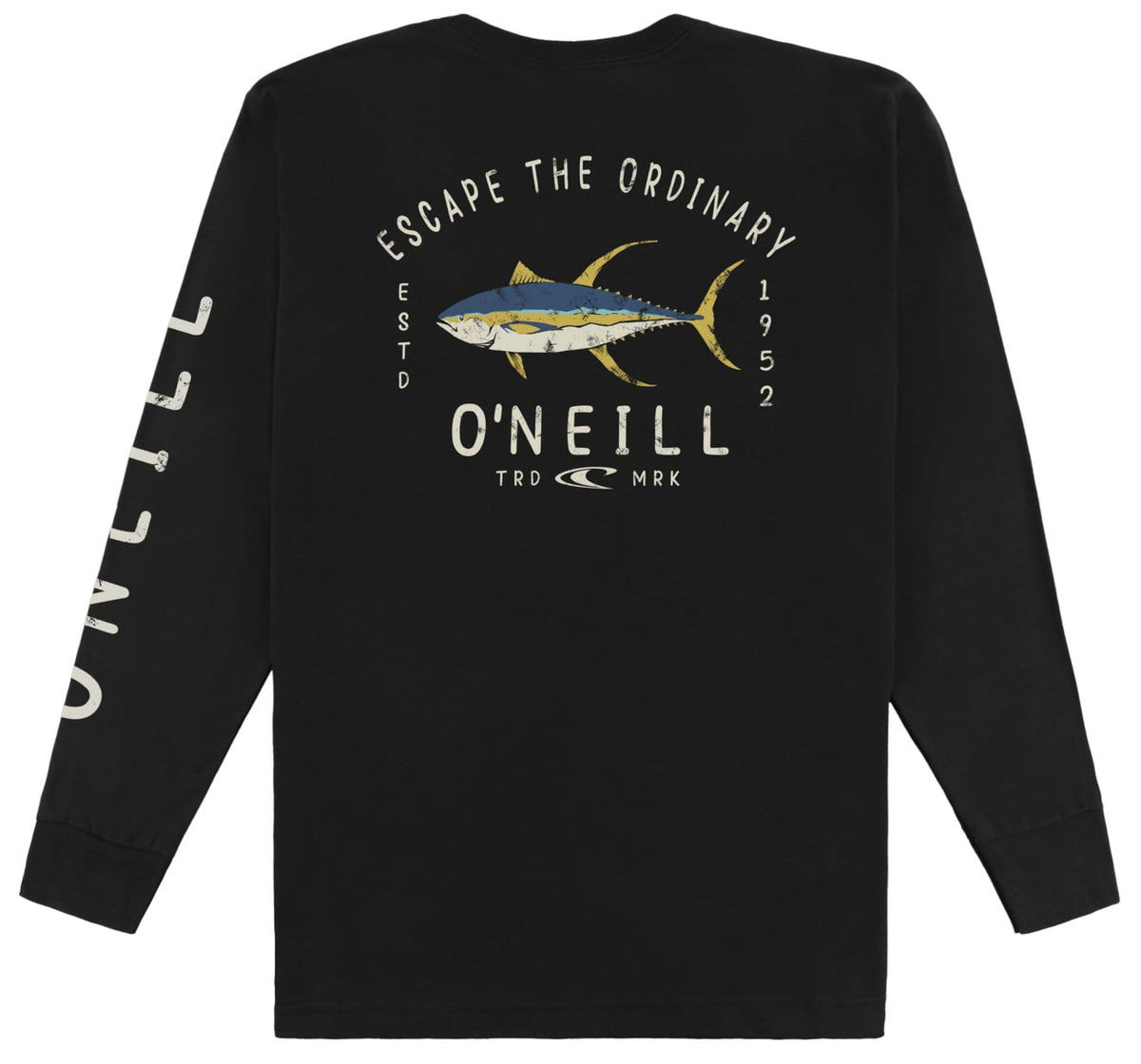 O'Neill Grindz LS T-Shirt - Black – back view