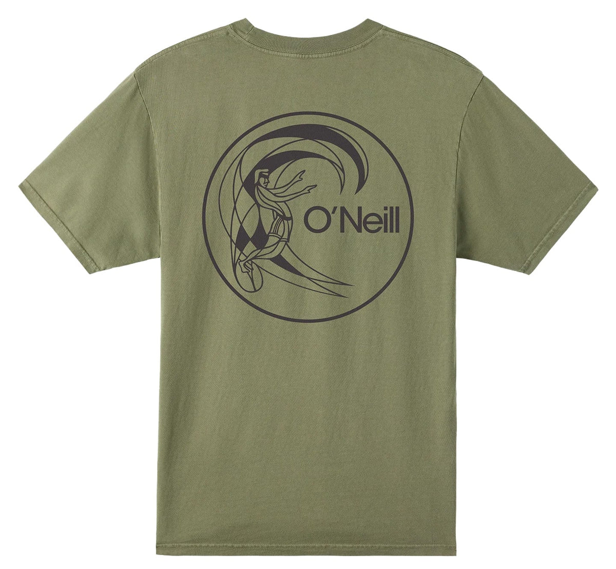 O'Neill OG Circle Surfer T-Shirt - Clover – back view