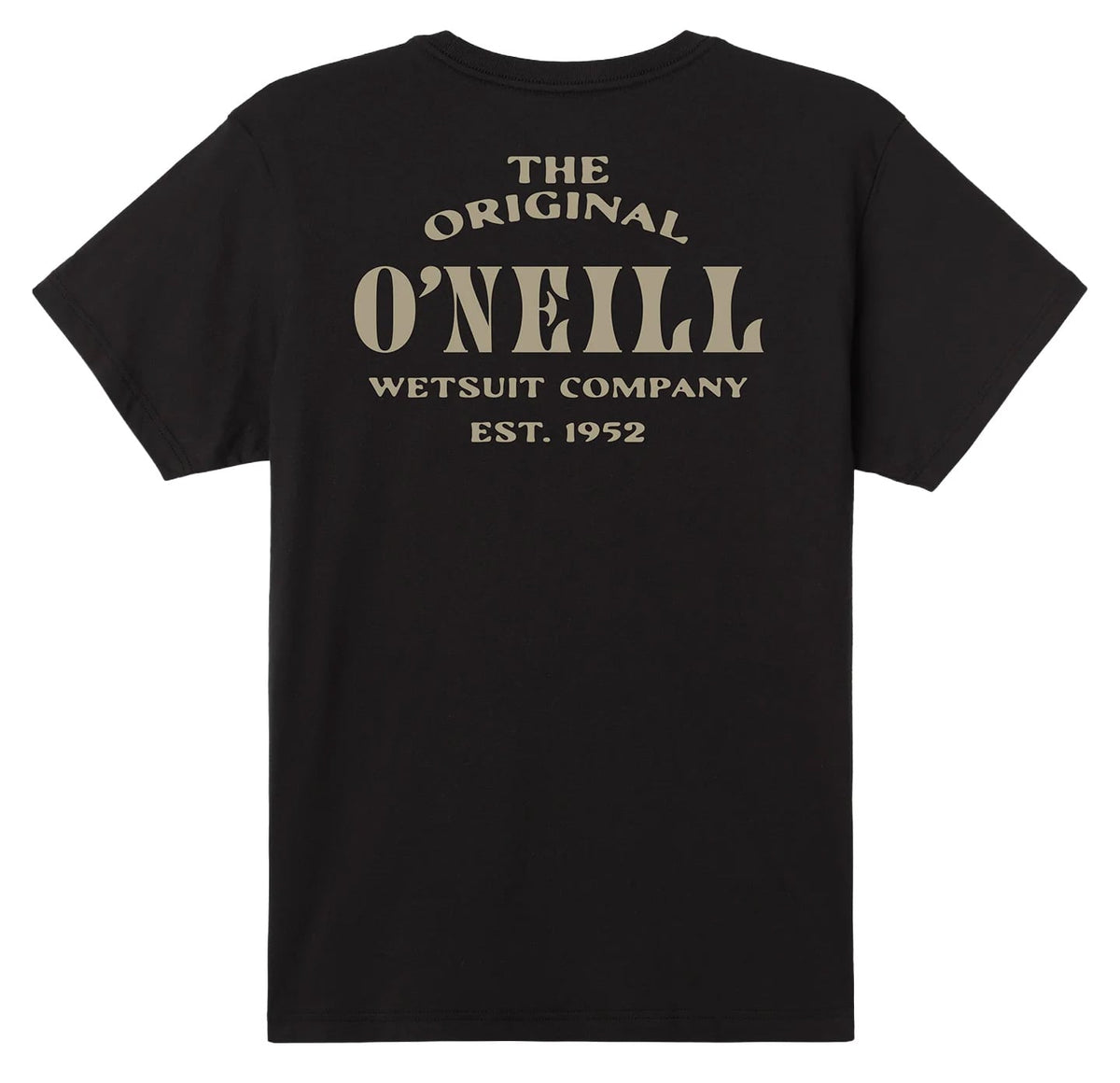 O'Neill Wedges SS T-Shirt - Black – back view