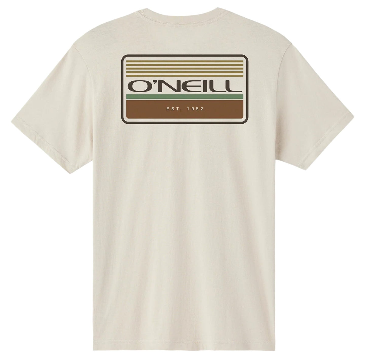 O'Neill Banner SS T-Shirt - Light Khaki – back view