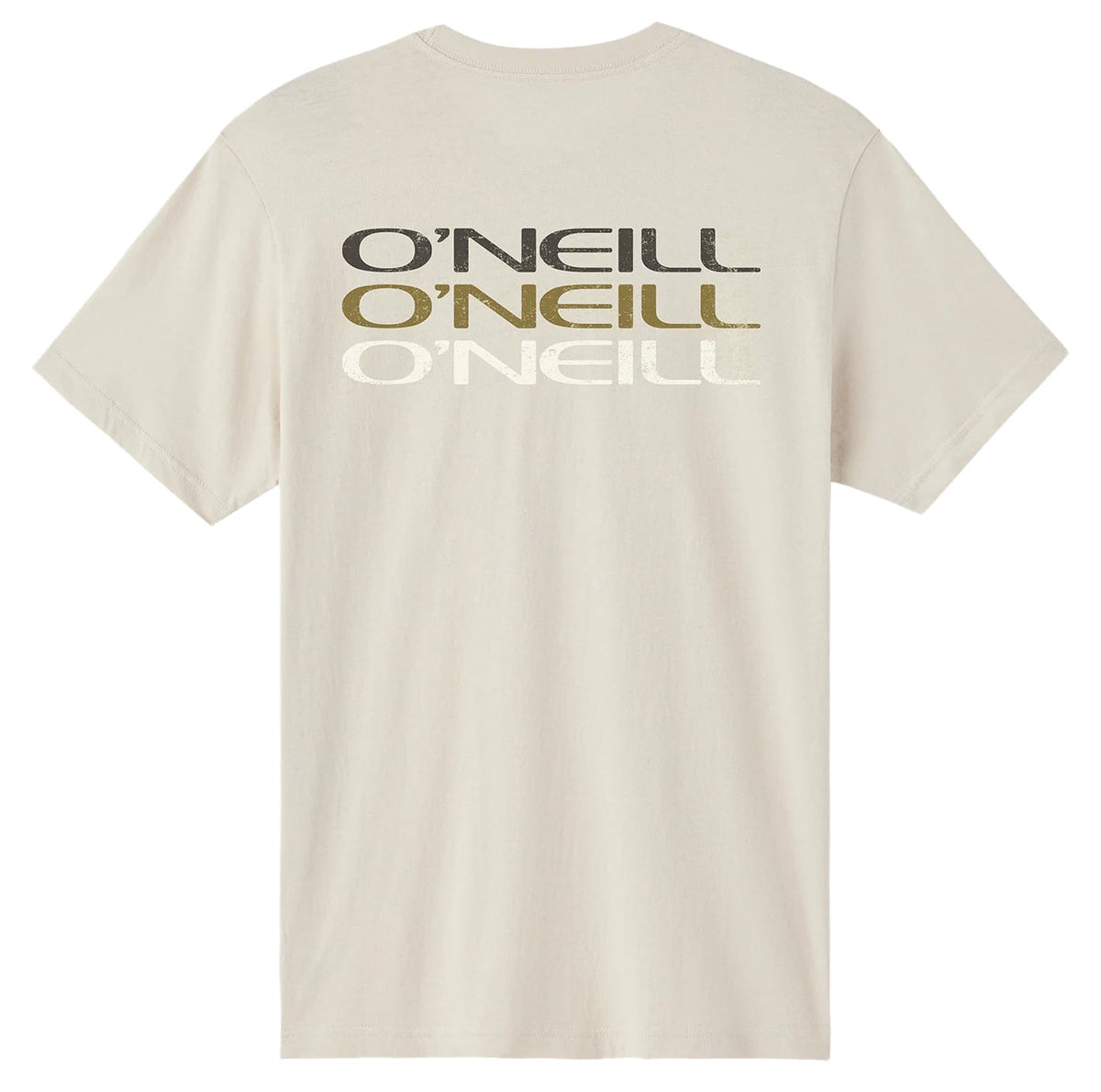 O'Neill Triple Stack SS T-Shirt - Khaki – back view