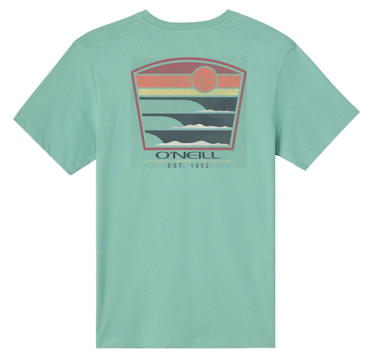 O'Neill Liner Classic Men's Short Sleeve T-Shirt - Green – back view
