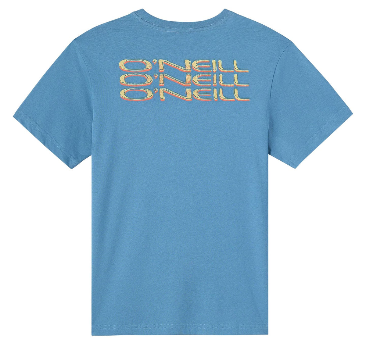 O'Neill Triple Stretch Classic Men's Short Sleeve T-Shirt - Captains Blue – back view