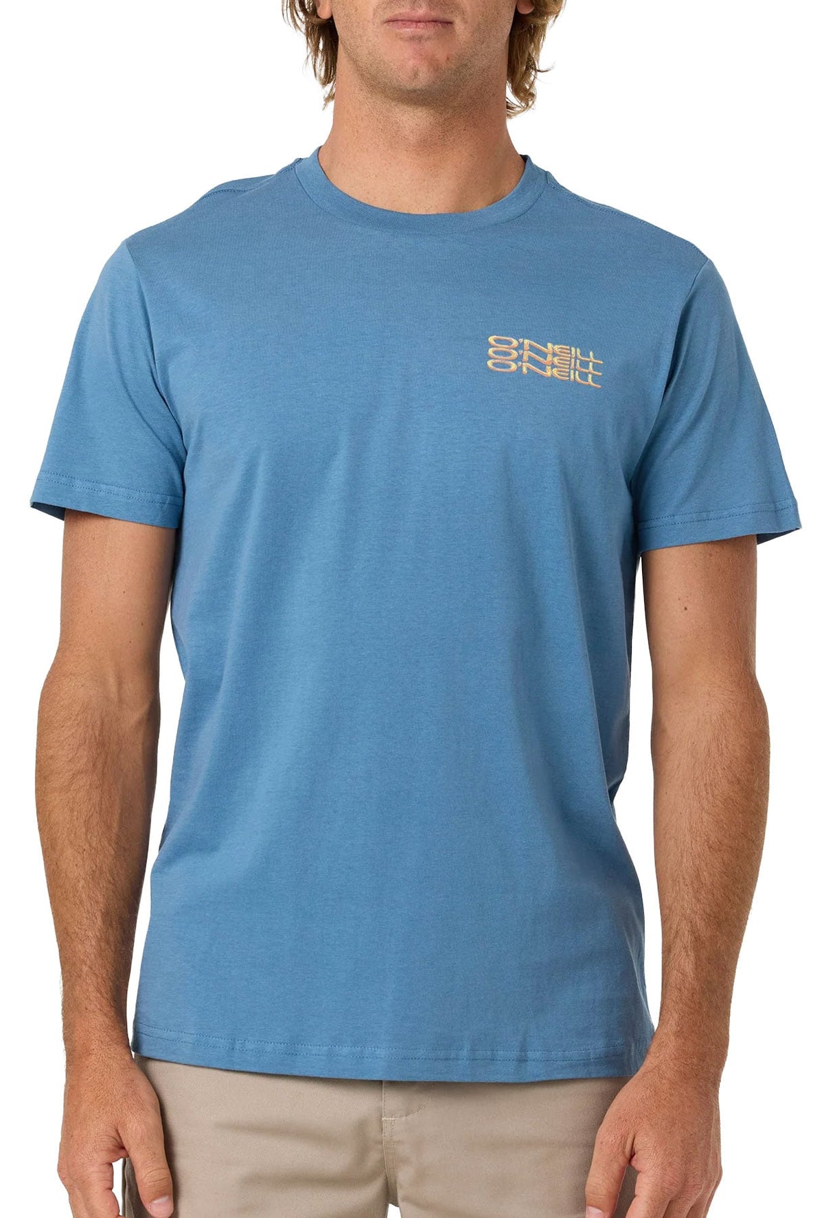 O'Neill Triple Stretch Classic Men's Short Sleeve T-Shirt - Captains Blue – alternate view 1