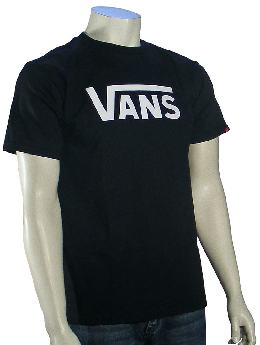 Vans Classic T-Shirt - Black / White