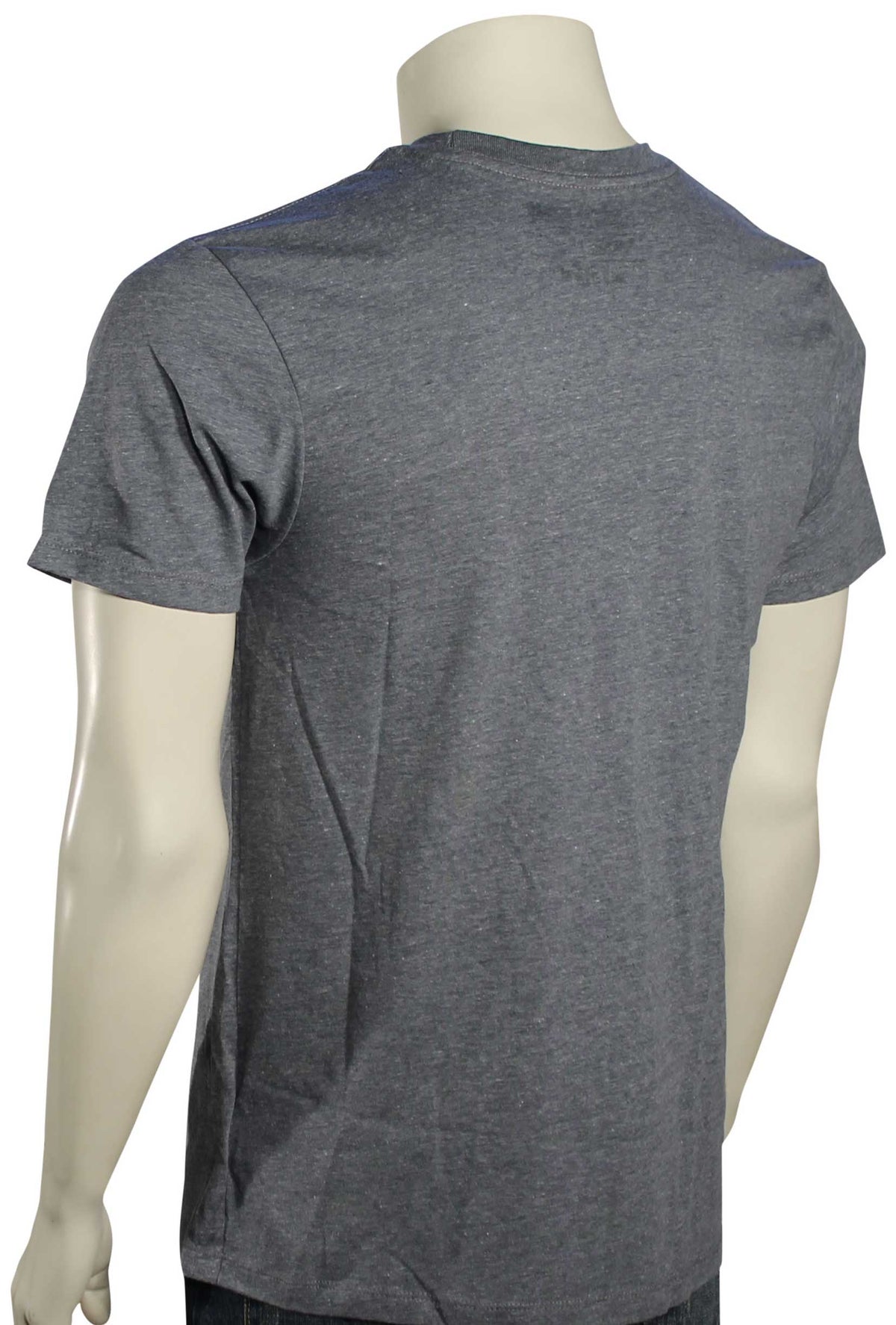 Vans OTW T-Shirt - Heather Grey / Redrum, back view