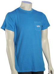 Vans Drop Pocket T-Shirt - Maliblue, front view
