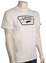 Vans Full Patch T-Shirt - White, front view