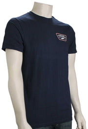 Vans Full Back Patch T-Shirt - Dark Blue / Vans White