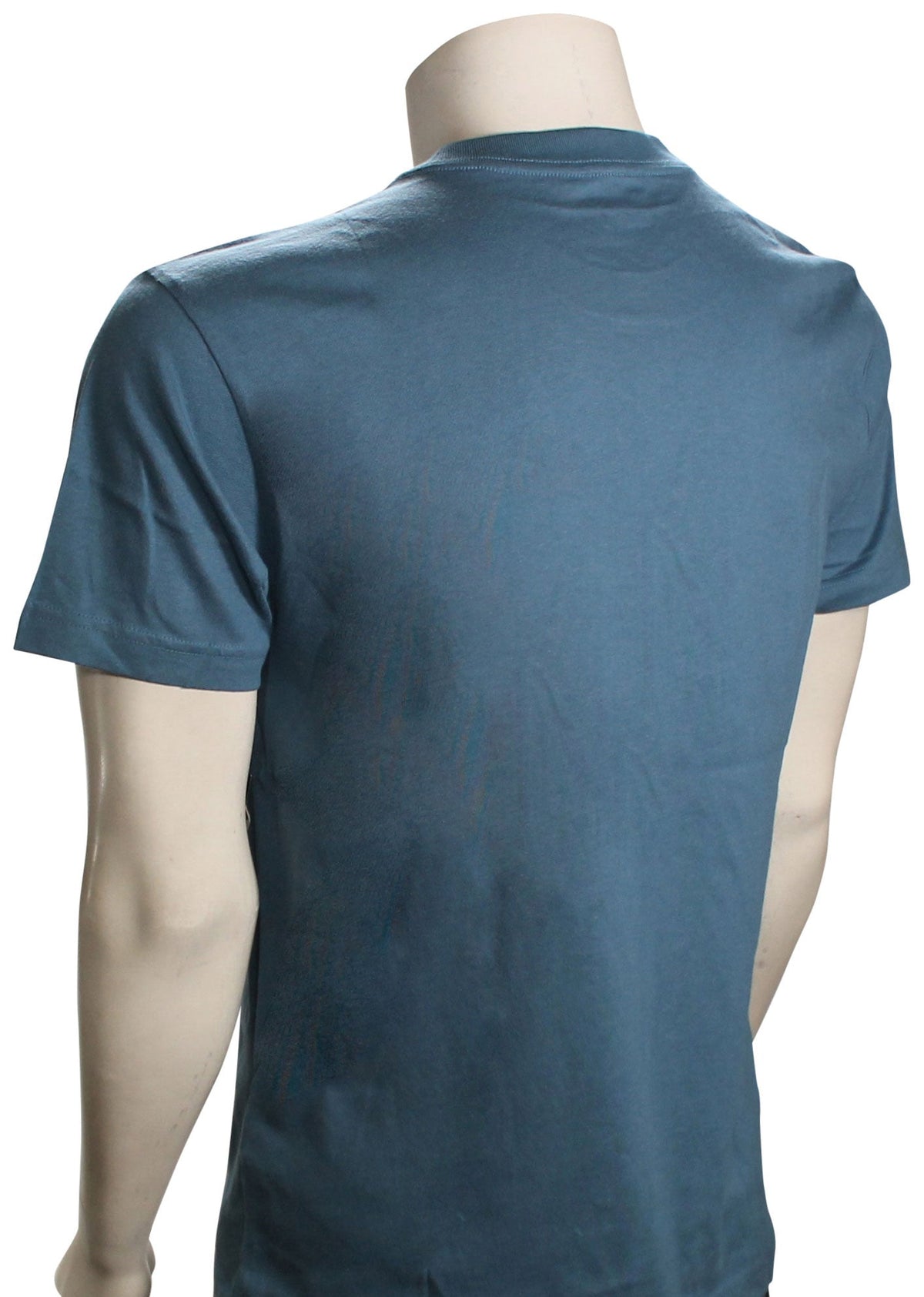 RVCA Big RVCA Embossed T-Shirt - Cool Blue – back view