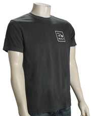 RVCA VA All The Way Spray Palm T-Shirt - Pirate Black