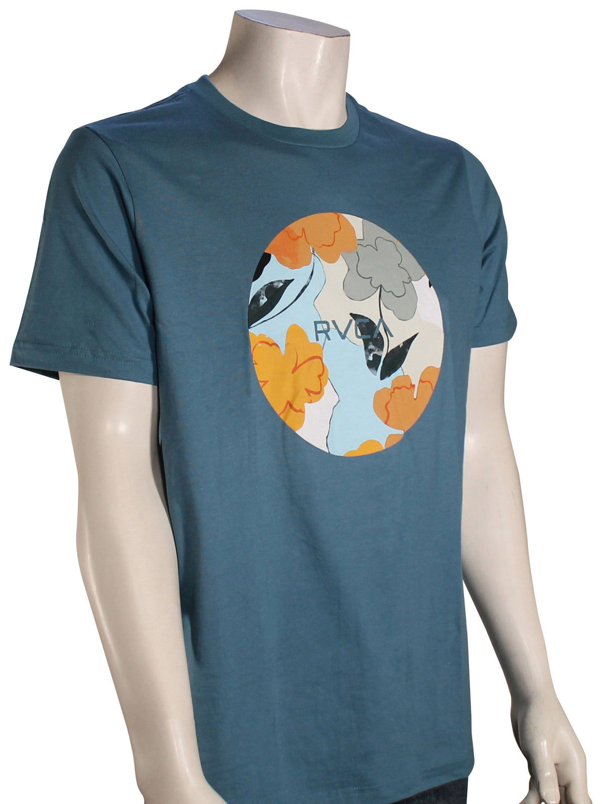 RVCA Motors T-Shirt - Cool Blue