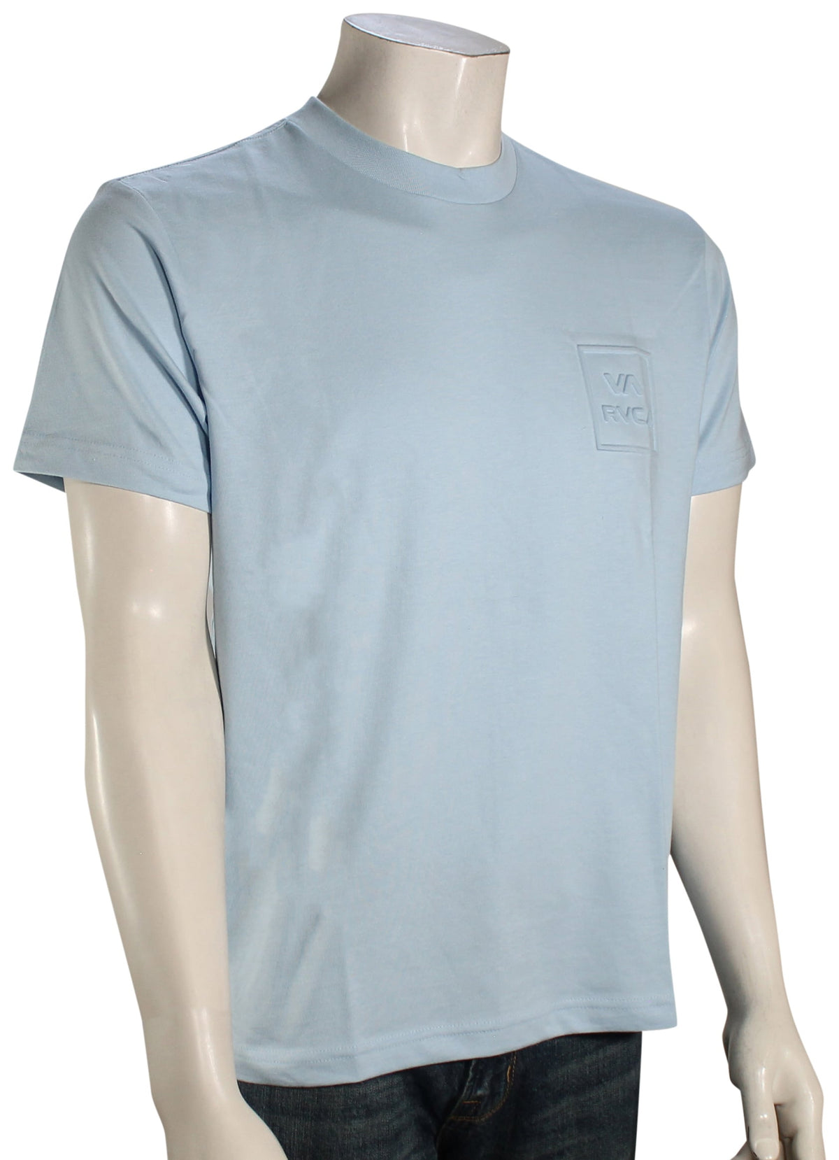 RVCA All The Way Embossed SS T-Shirt - Angel Falls