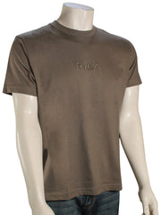 RVCA Small RVCA Embroidery SS T-Shirt - Mushroom