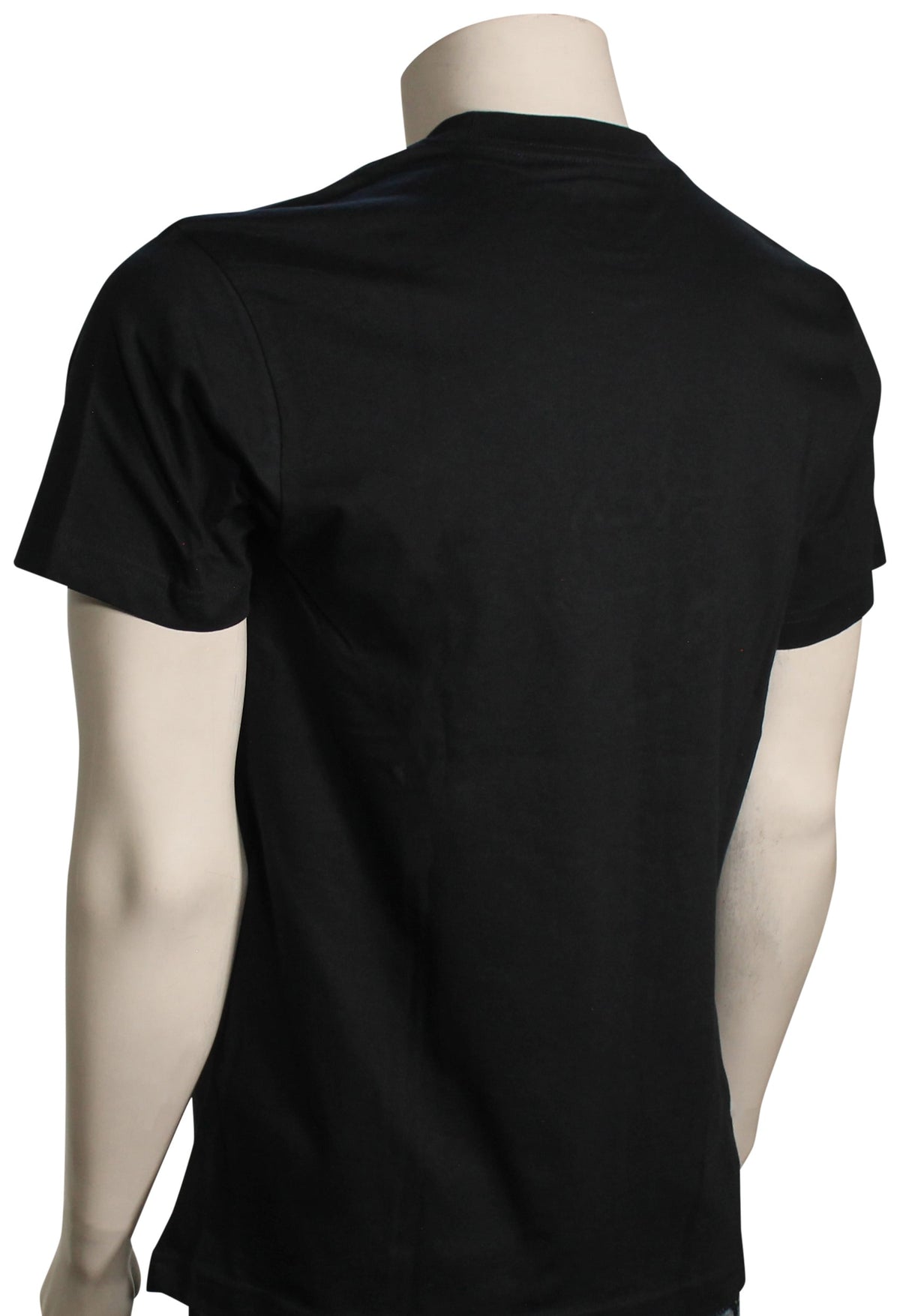 RVCA Small RVCA Embroidery SS T-Shirt - Black – back view