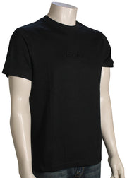 RVCA Small RVCA Embroidery SS T-Shirt - Black