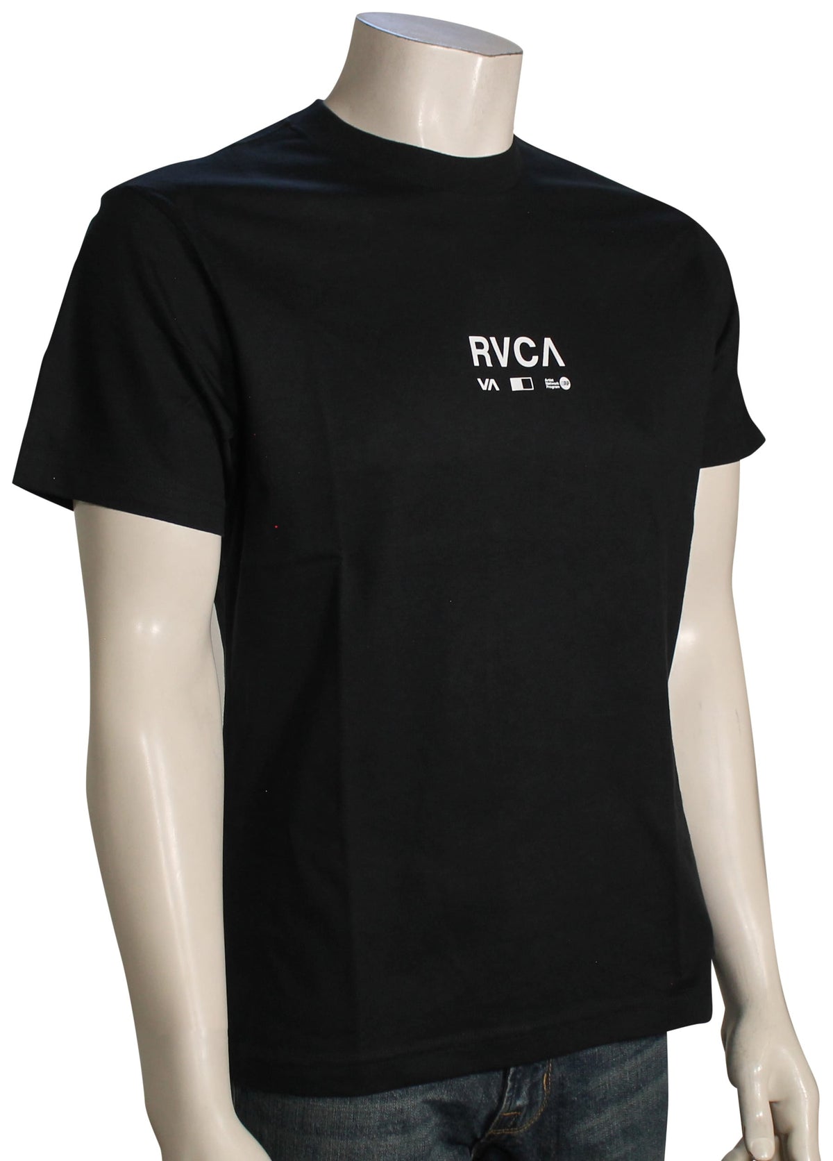 RVCA Textbook SS T-Shirt - Black
