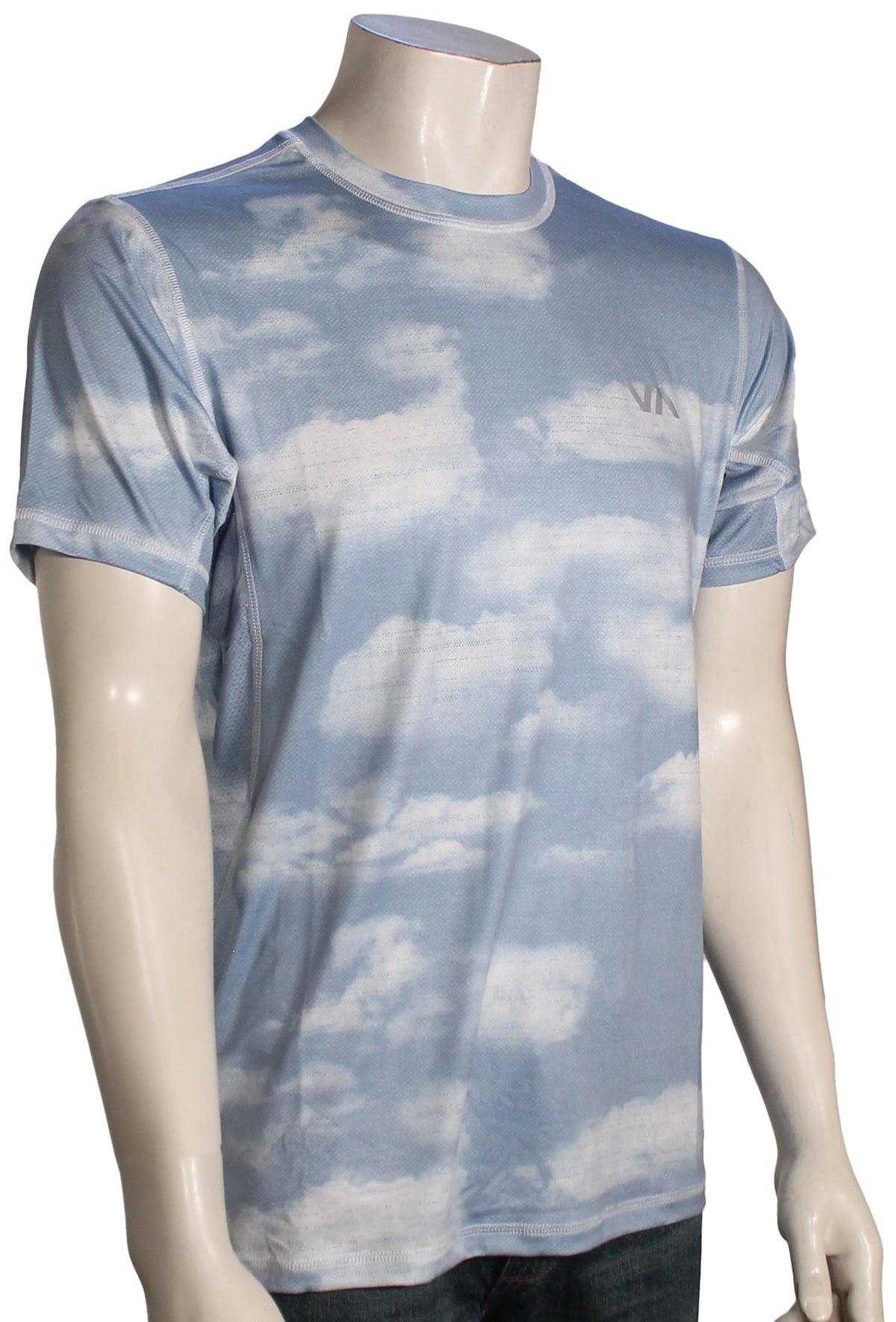 RVCA Sport Vent Performance T-Shirt - Blue Sky