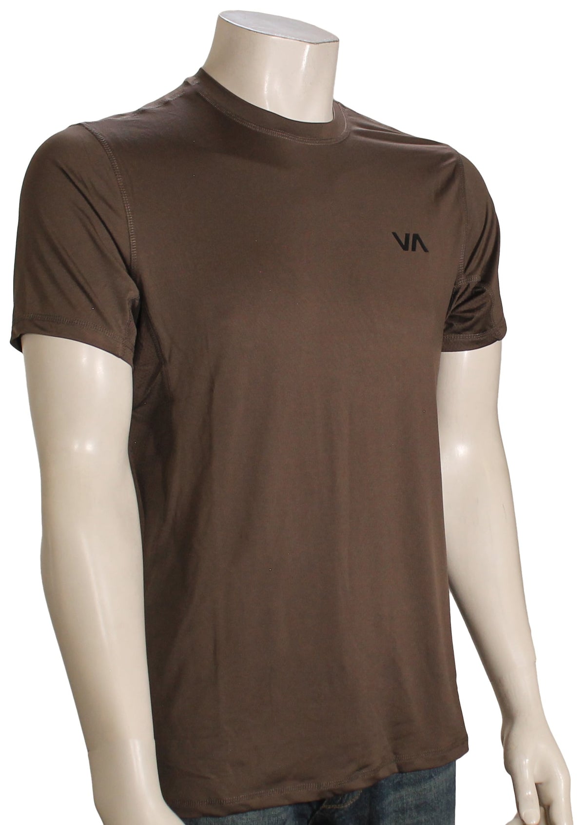 RVCA Sport Vent Performance T-Shirt - Mocha