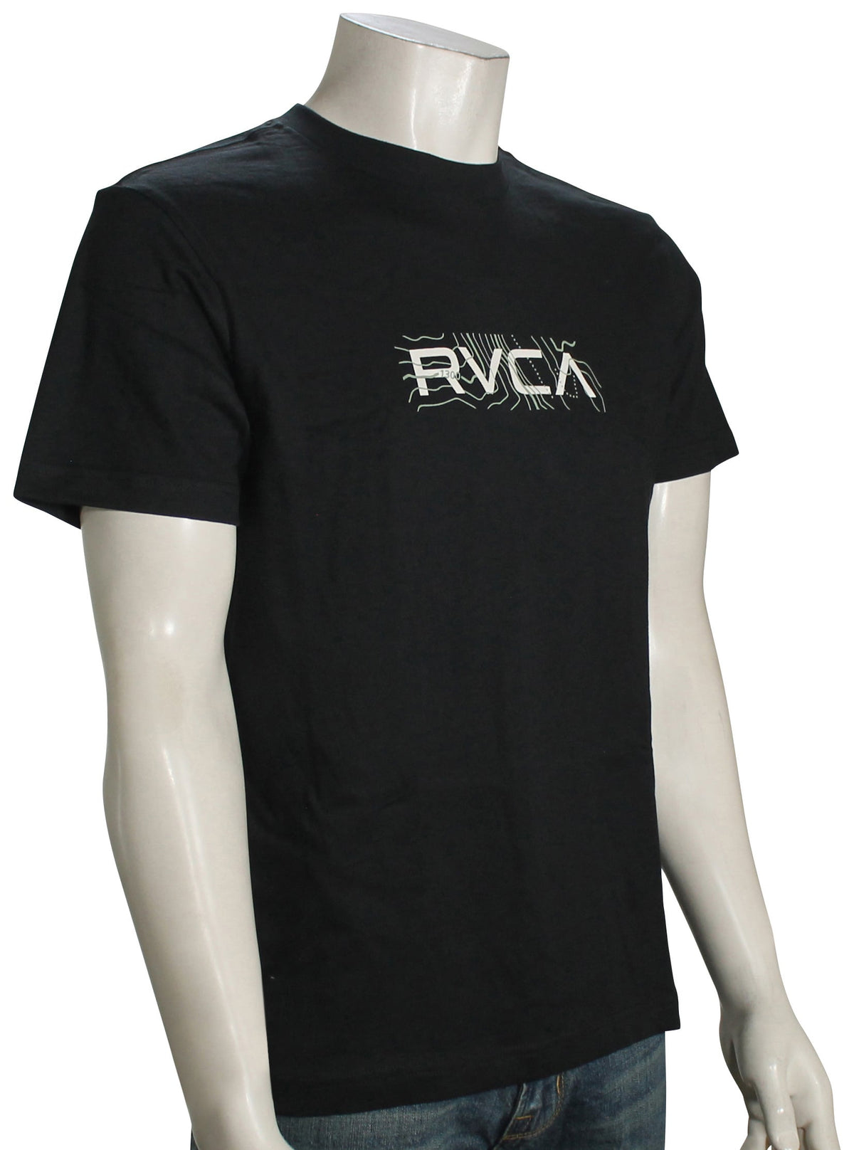 RVCA Topo Two SS T-Shirt - Black