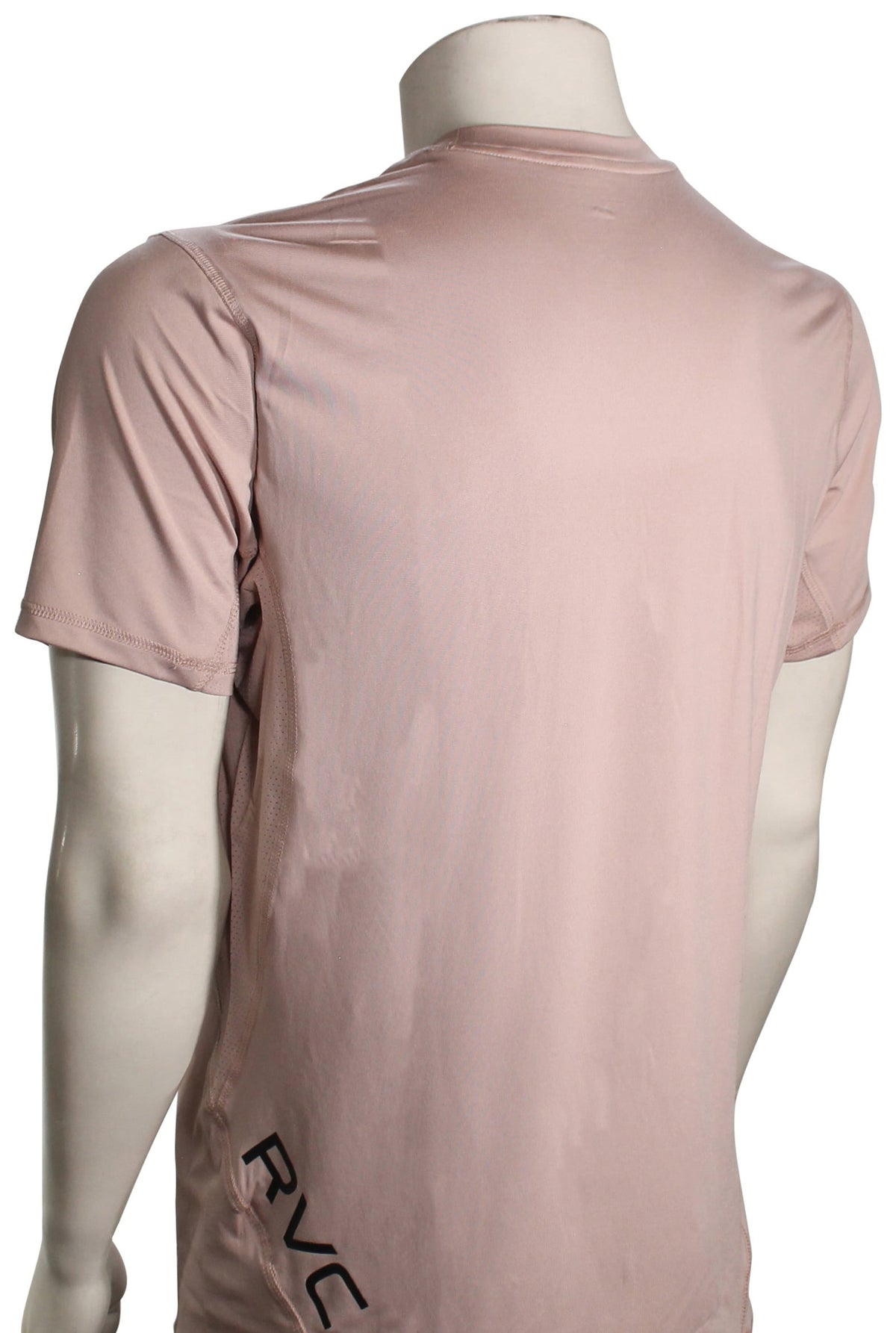 RVCA Sport Vent Performance T-Shirt - Pale Mauve – back view