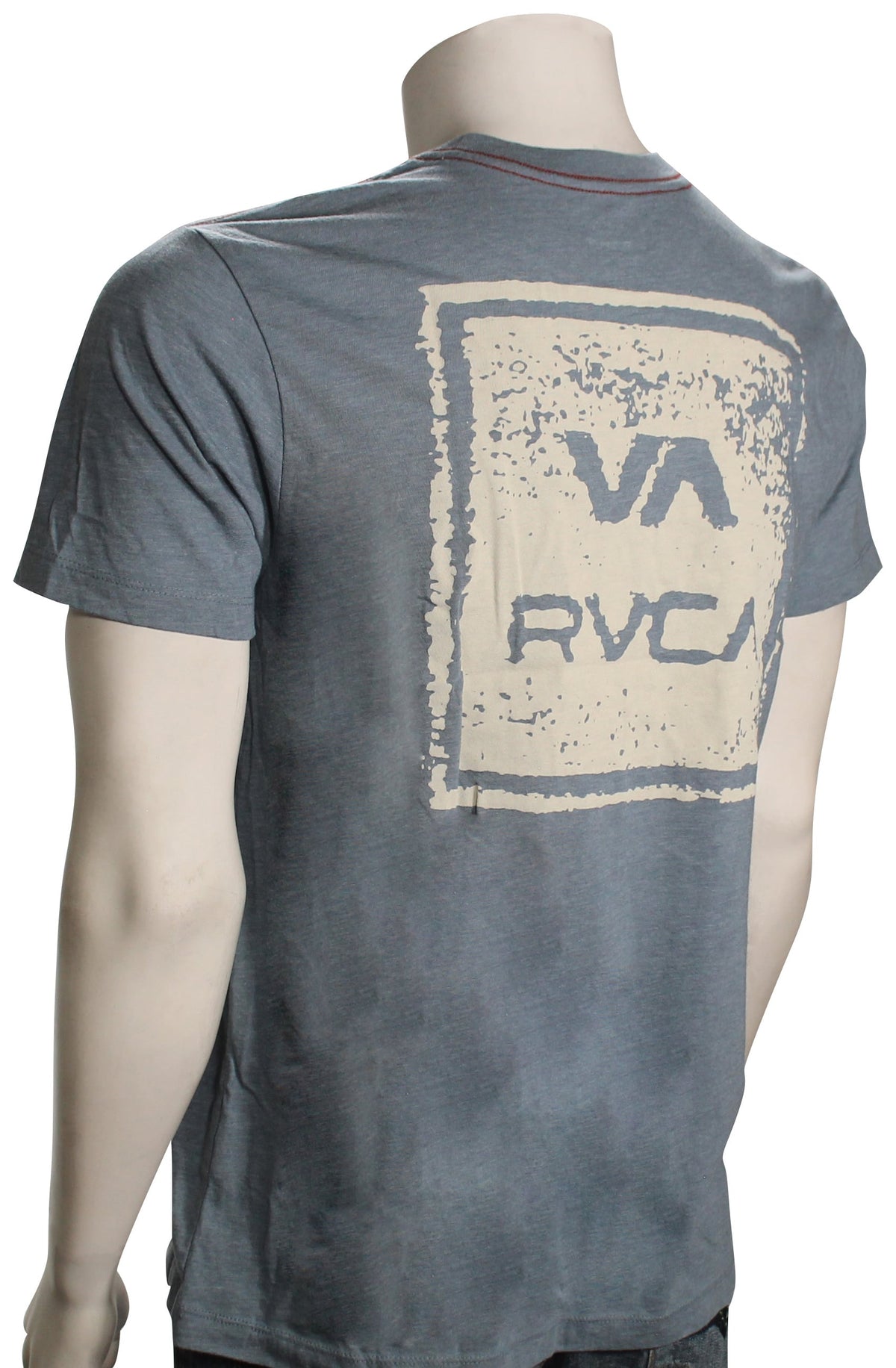 RVCA VA All The Way SS T-Shirt - Vintage Navy – back view