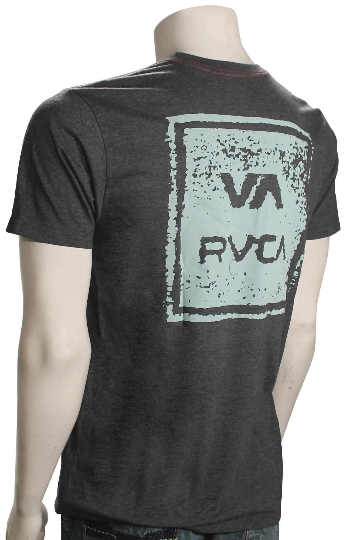 RVCA VA All The Way SS T-Shirt - Black – back view