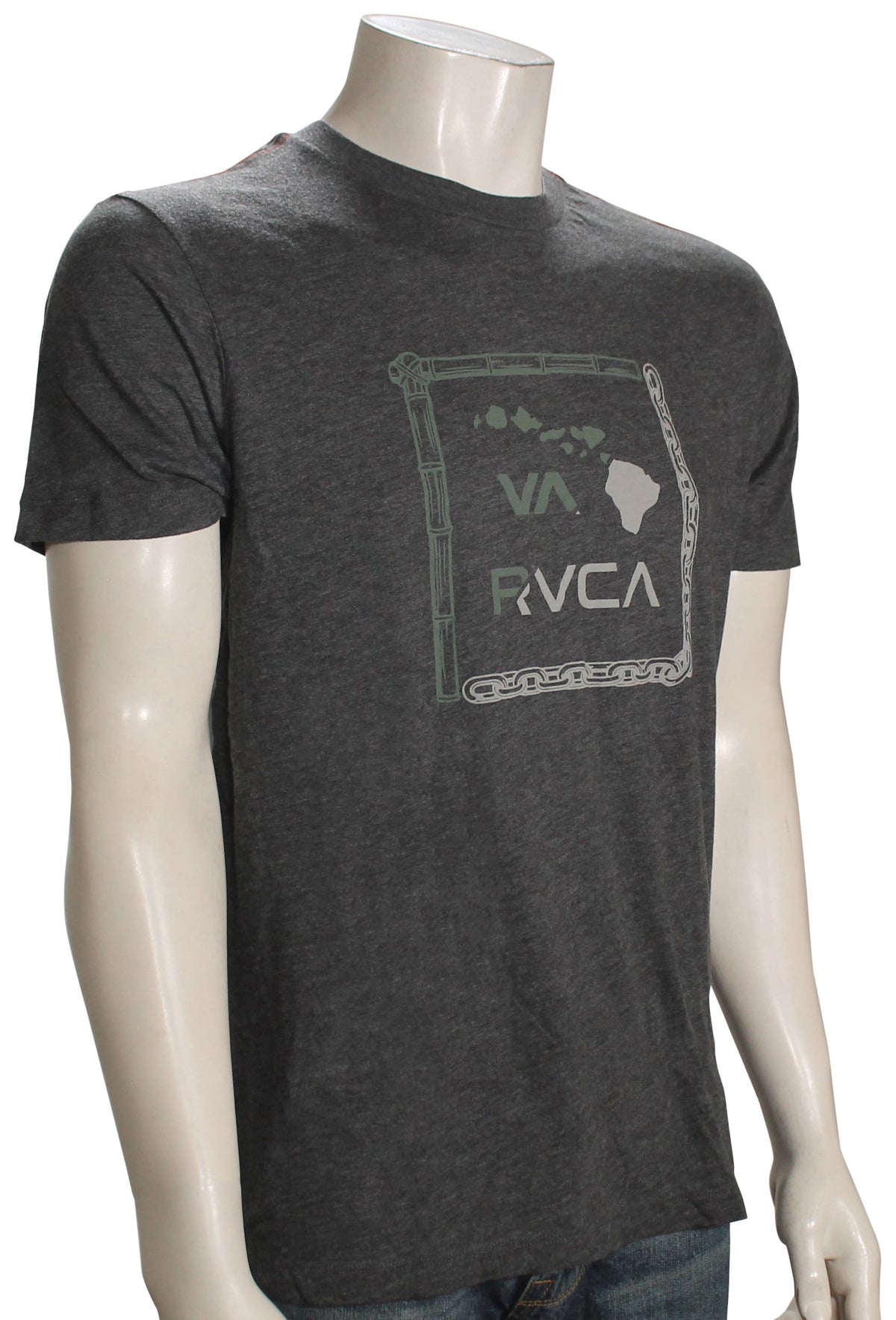 RVCA Bamboo Chain SS T-Shirt - Black