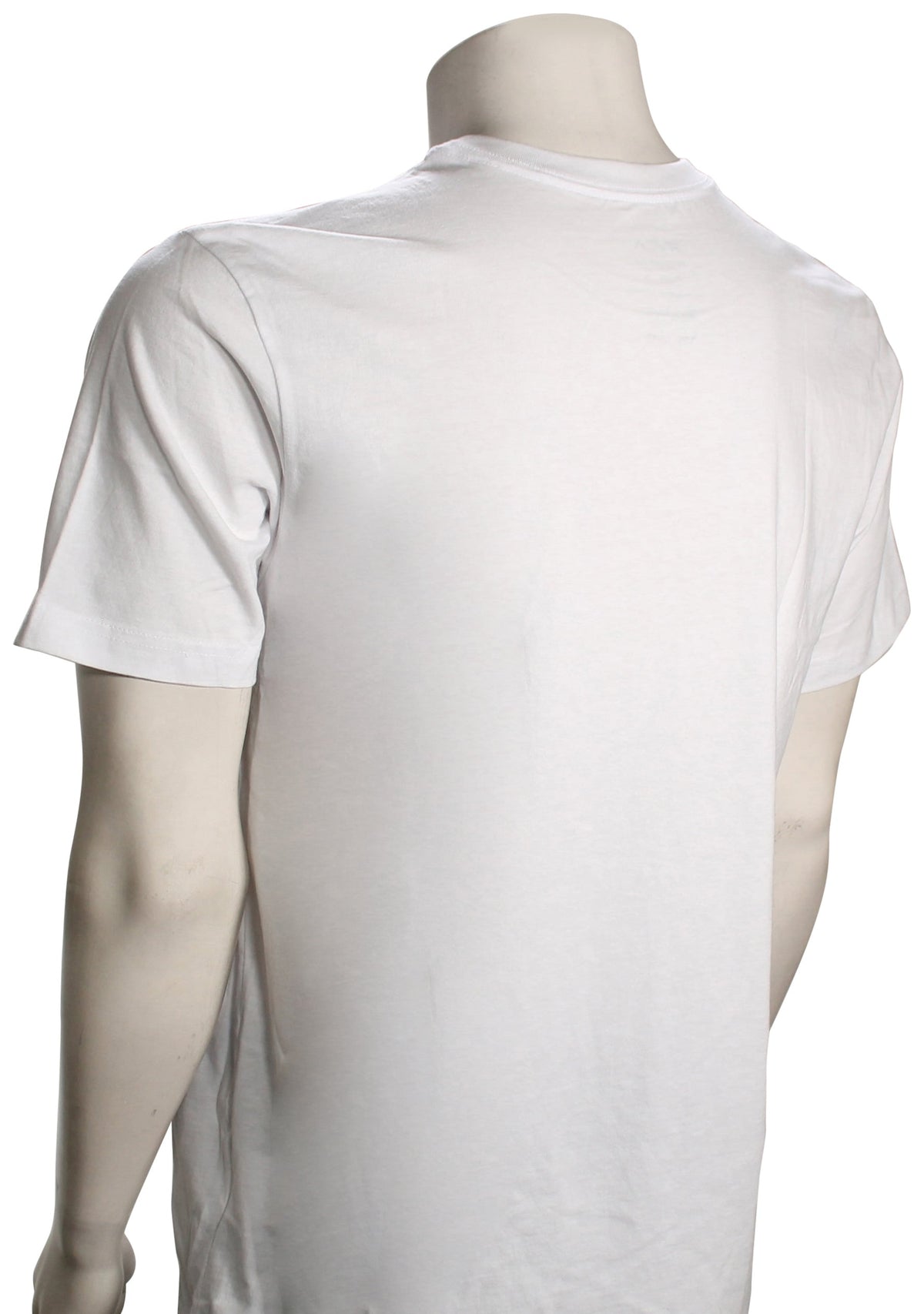 RVCA Contact SS T-Shirt - White – back view