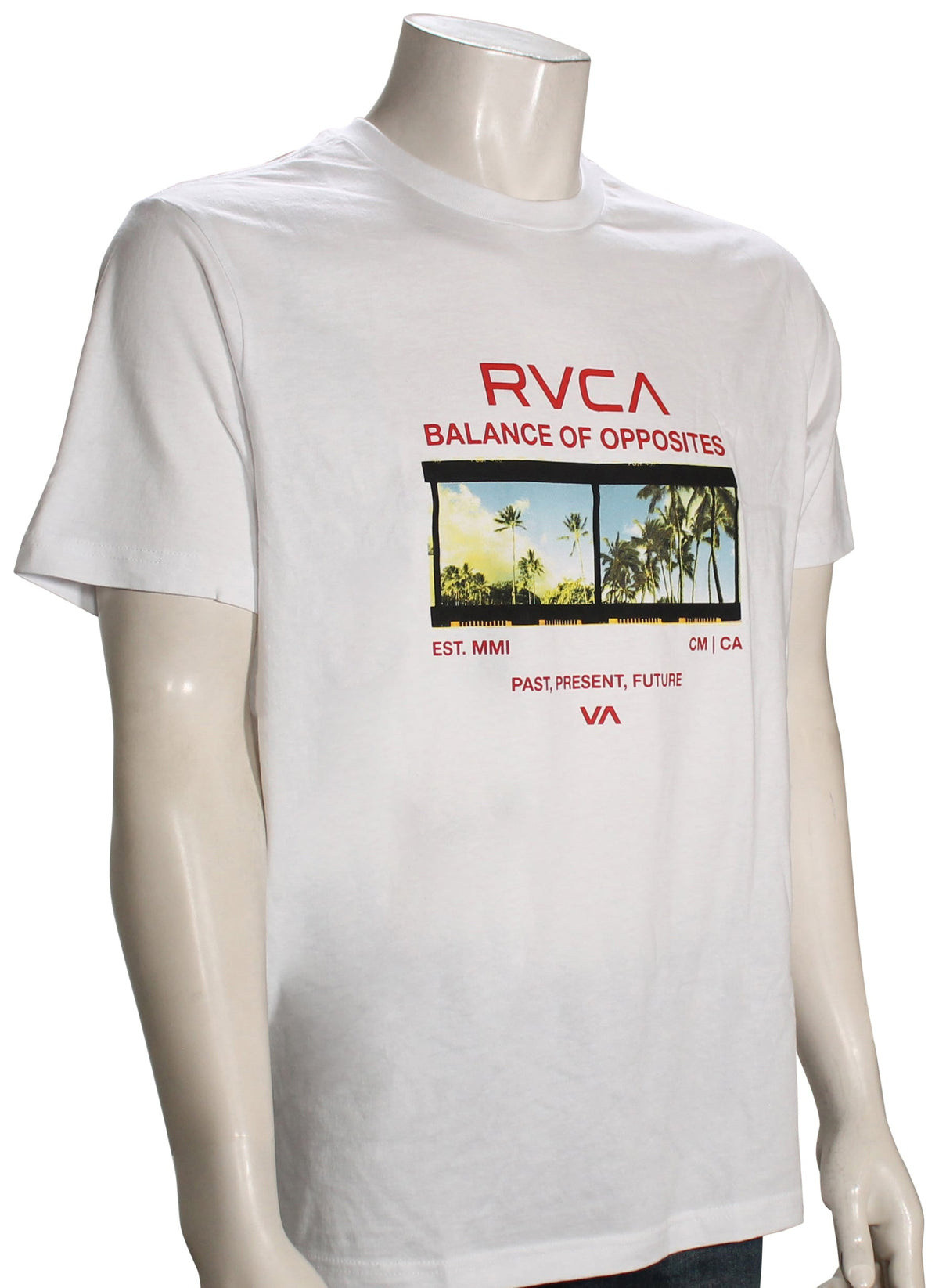 RVCA Contact SS T-Shirt - White