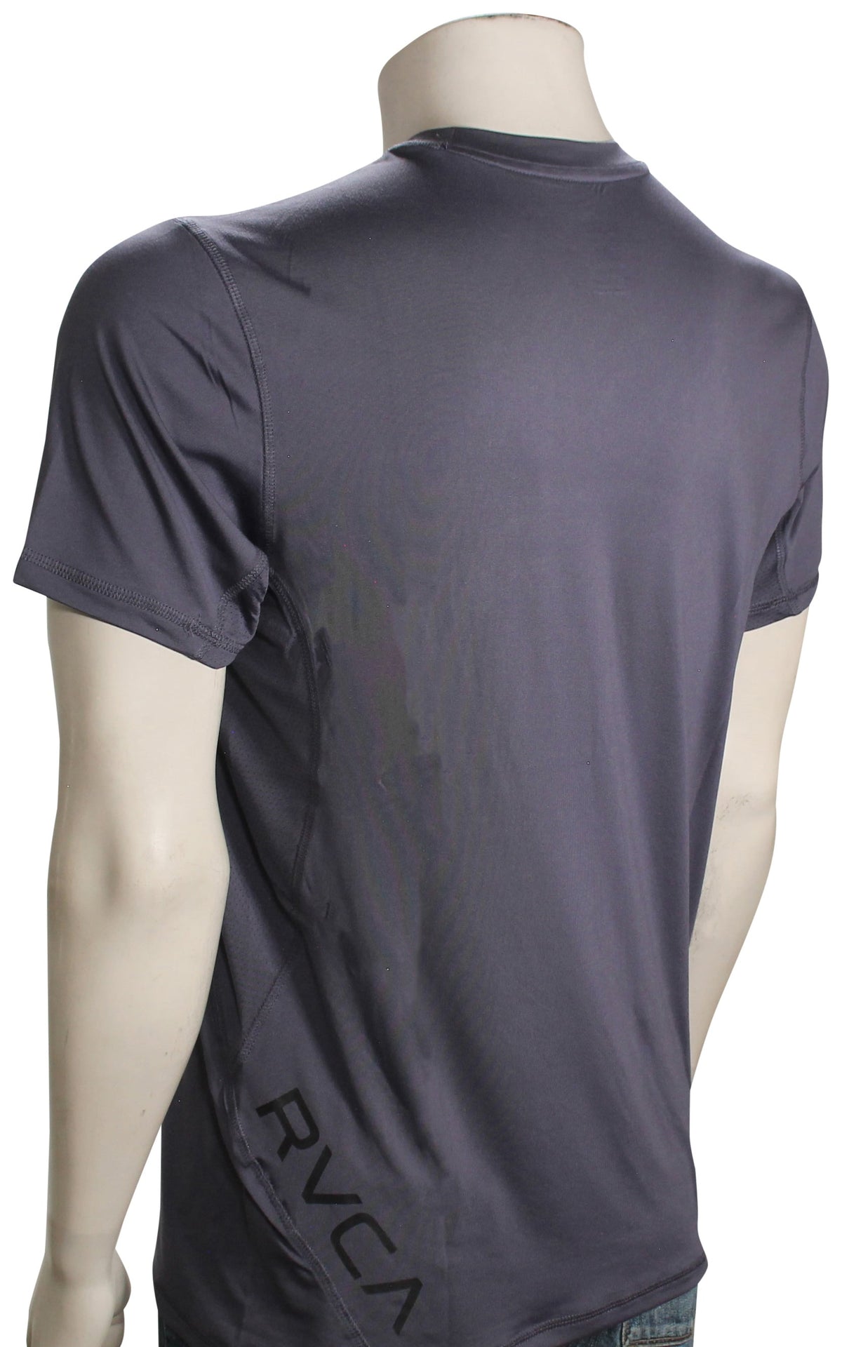 RVCA Sport Vent Performance T-Shirt - Ink Blue – back view