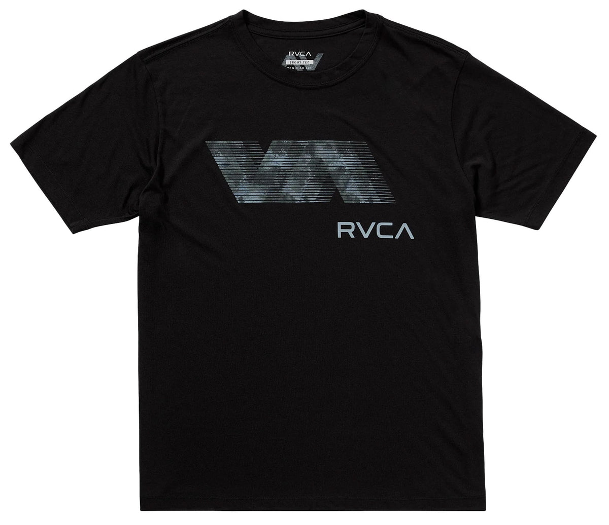 RVCA Blur Fill SS T-Shirt - Black