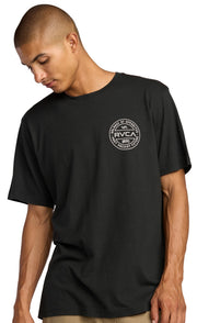 RVCA Fuel Cap SS T-Shirt - Pirate Black