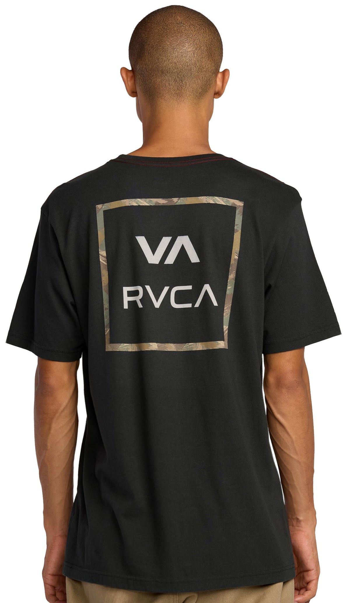 RVCA VA All The Way SS T-Shirt - Pirate Black – back view