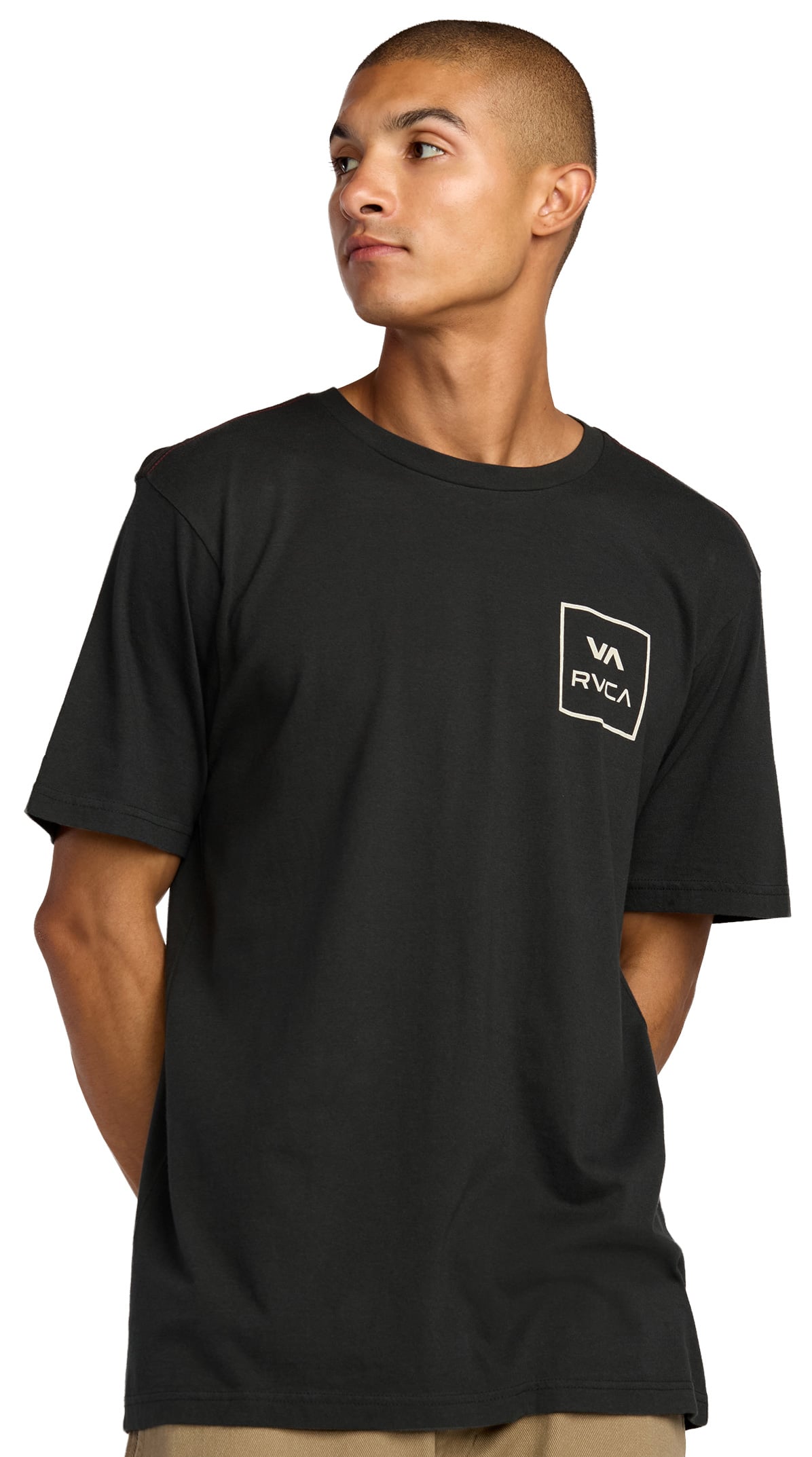 RVCA VA All The Way SS T-Shirt - Pirate Black