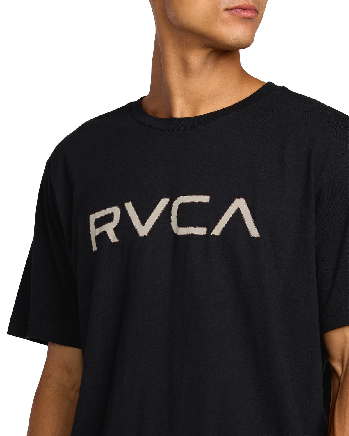 RVCA Big Stitch SS T-Shirt - Black – alternate view 1