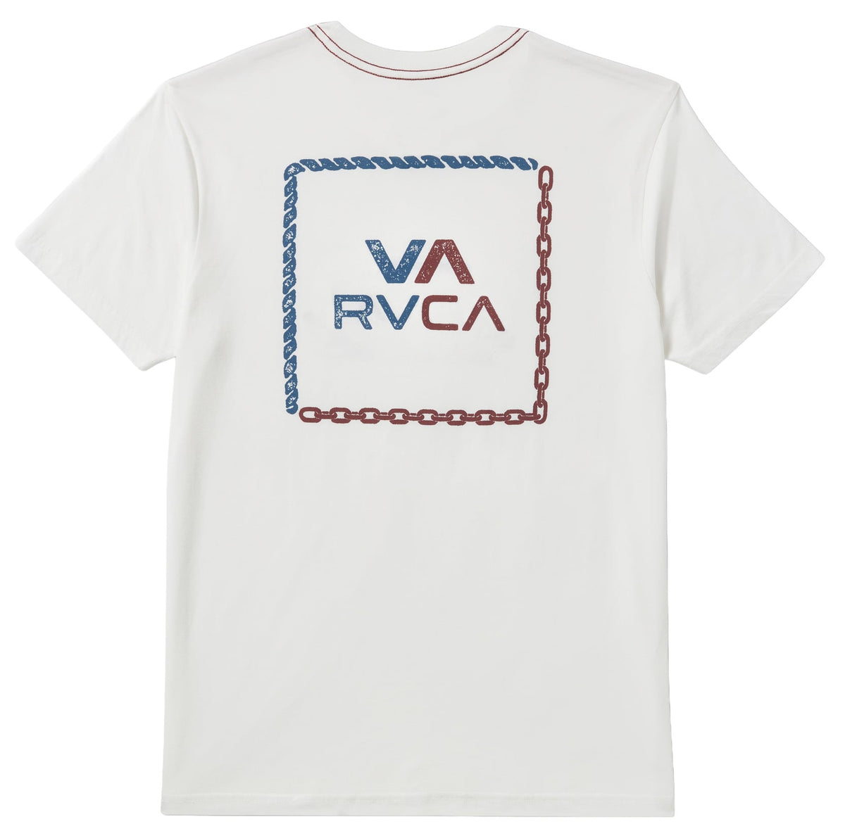 RVCA Bonded SS T-Shirt - Antique White – back view