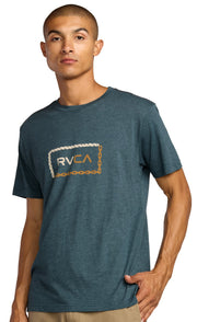 RVCA Bonded SS T-Shirt - Duck Blue