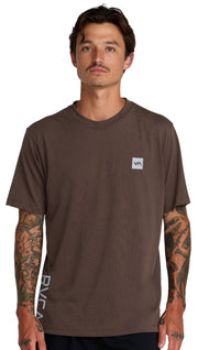 RVCA 2X SS Performance T-Shirt - Mocha