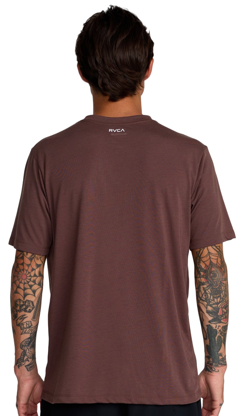 RVCA Circle Icon SS T-Shirt - Mocha – back view