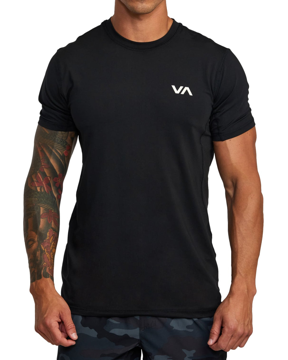RVCA Sport Vent SS T-Shirt - Black