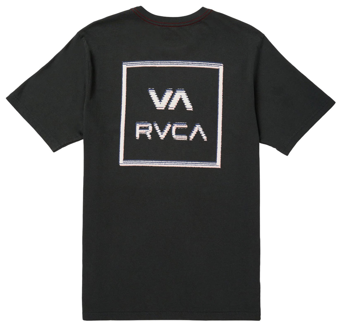 RVCA Glitch SS T-Shirt - Pirate Black – back view