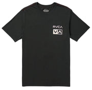 RVCA Glitch SS T-Shirt - Pirate Black