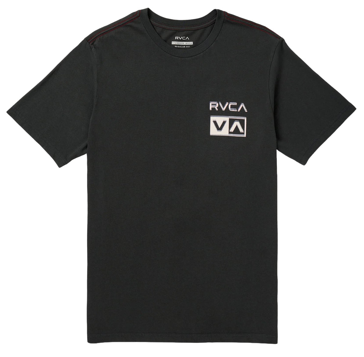 RVCA Glitch SS T-Shirt - Pirate Black