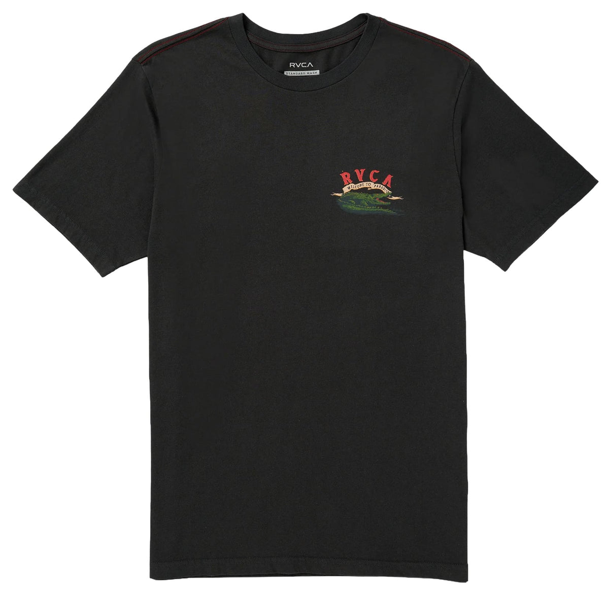 RVCA Welcome To RVCA SS T-Shirt - Pirate Black