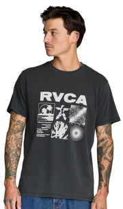 RVCA Program Men's Short Sleeve T-Shirt - Pirate Black