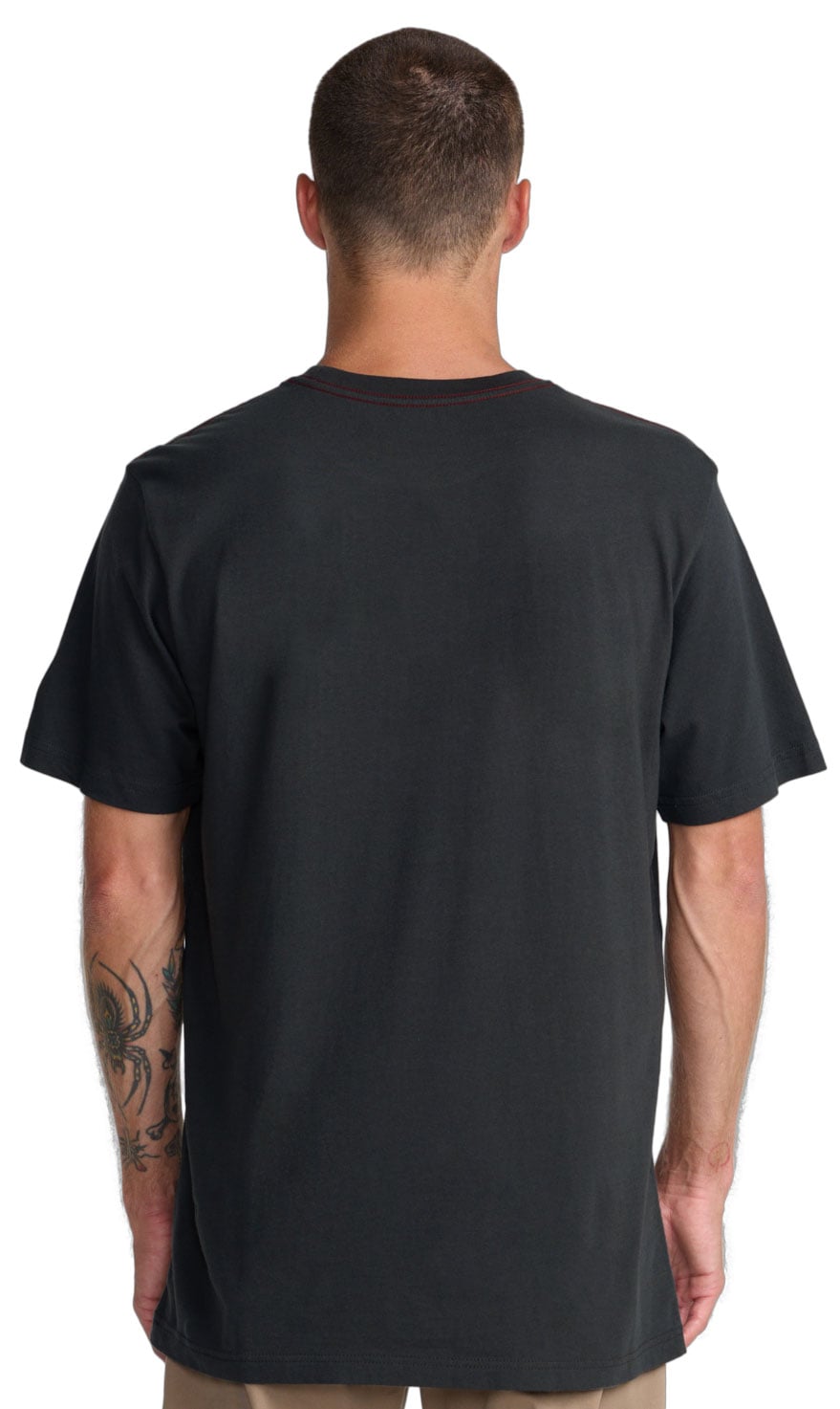 RVCA Hawaii Headstone Men's Short Sleeve T-Shirt - Pirate Black – back view