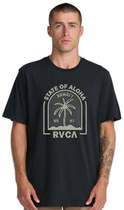 RVCA Hawaii Headstone Men's Short Sleeve T-Shirt - Pirate Black