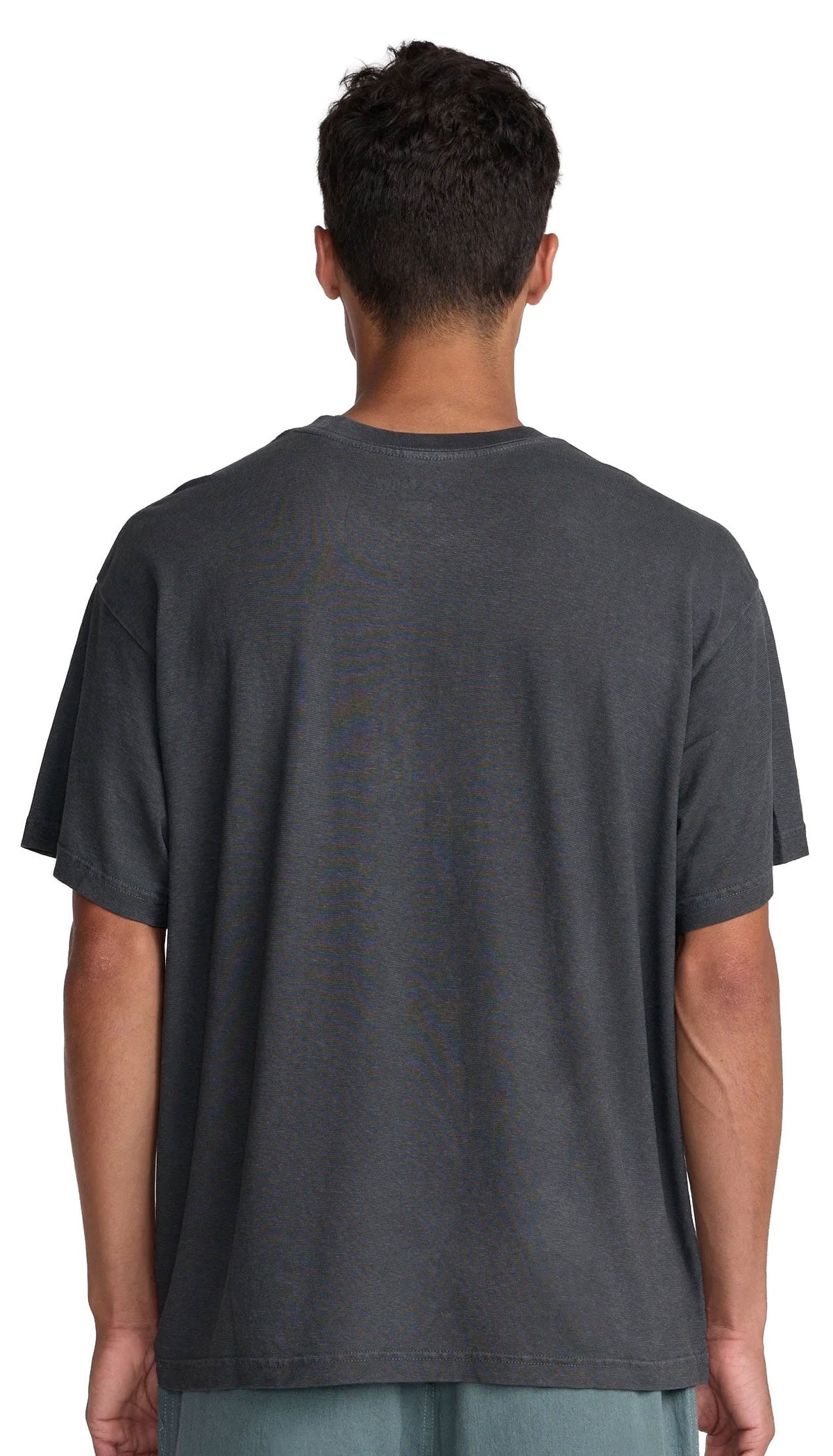 RVCA Vacancy Pocket Men's Short Sleeve T-Shirt - Pirate Black – alternate view 2