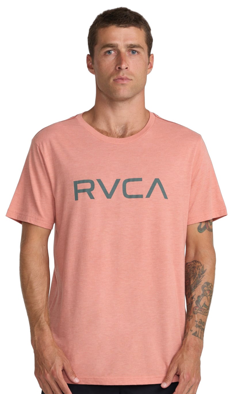RVCA Big RVCA Men's Short Sleeve T-Shirt - Clay Orange